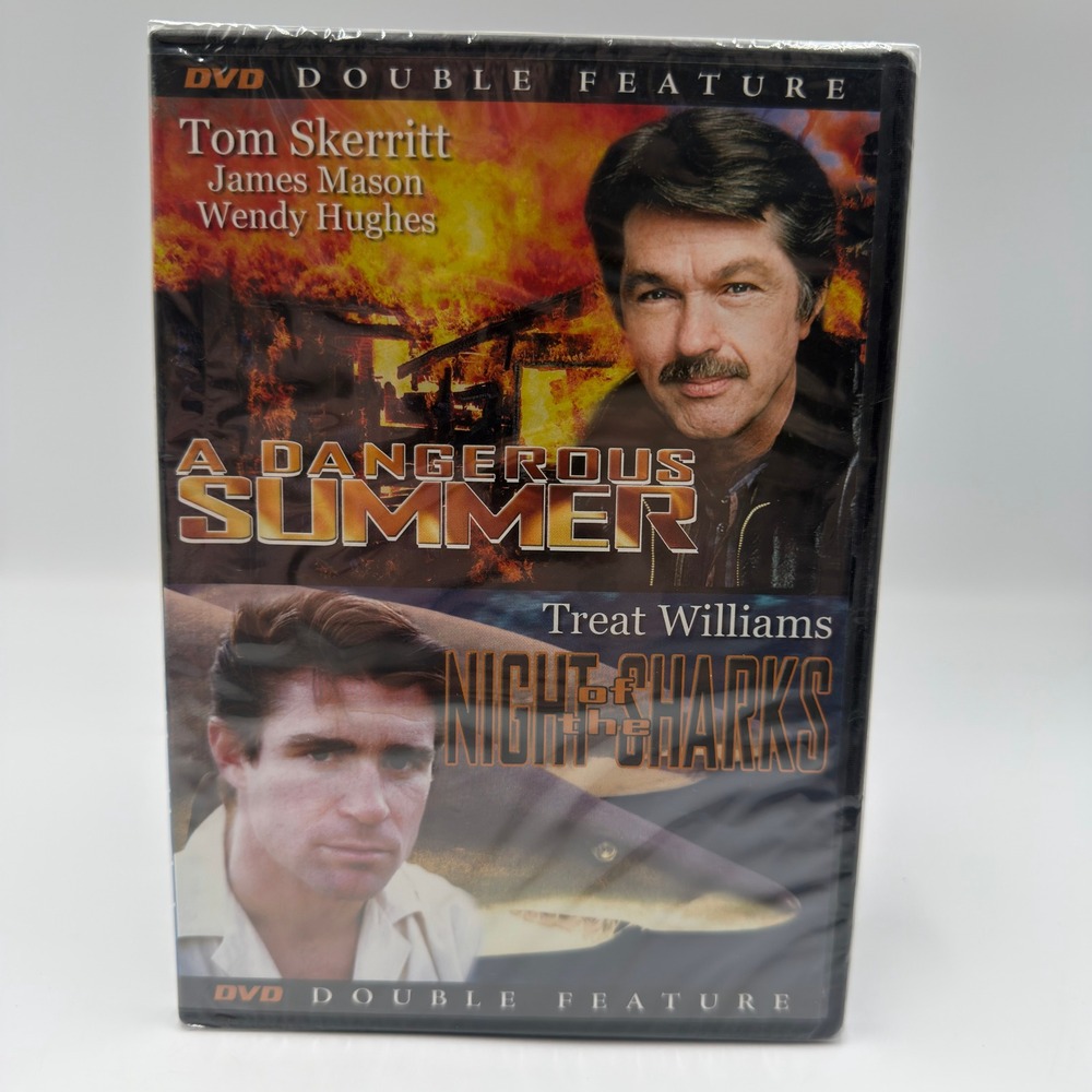 A Dangerous Summer & Night of the Sharks DVD Double Feature Tom‎ Skerritt NEW